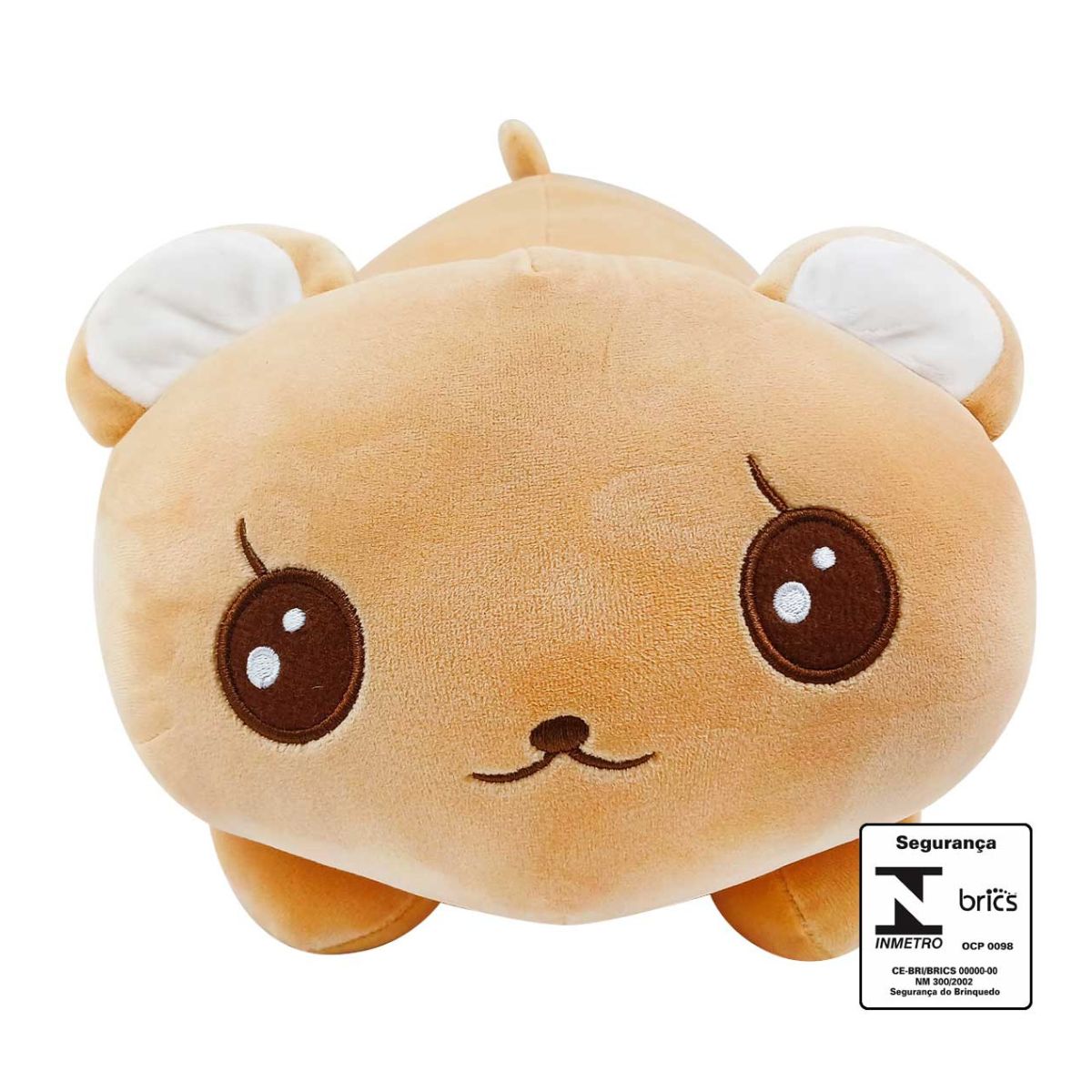 Almofada Pelúcia Urso Deitado - CAA Toys Almofada Pelúcia Urso Deitado - CAA Toys